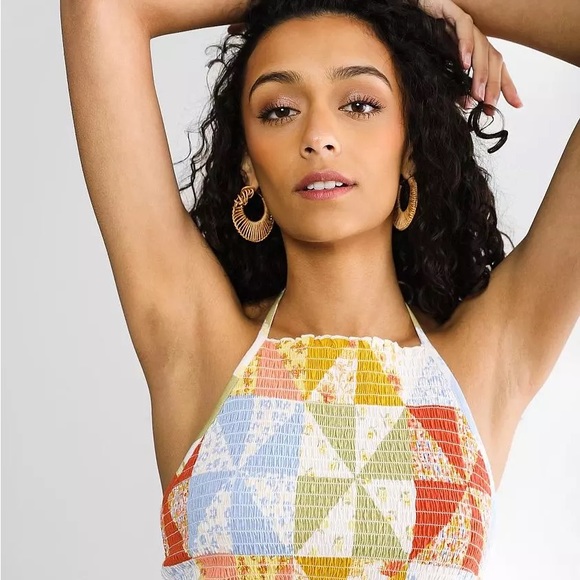 BILLABONG Cropped Tank Top Womens Sz-L - Picture 3 of 4